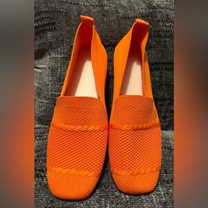 Women's Orange Slip-On Shoes